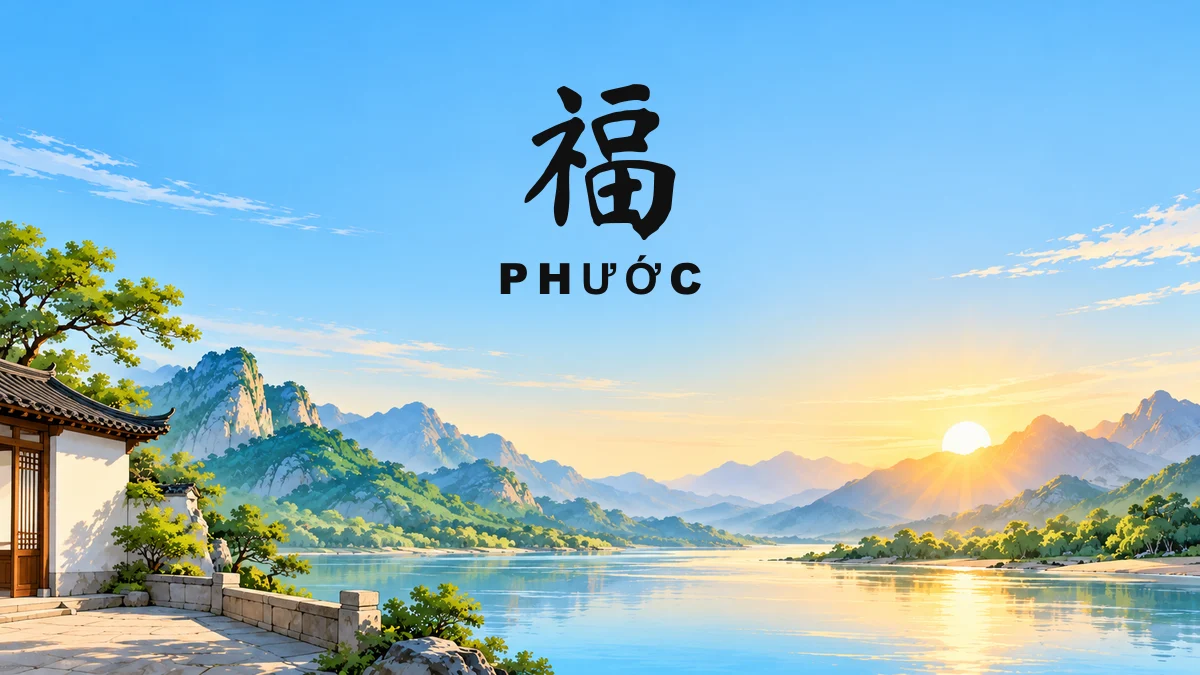 Tên PHƯỚC Trong Tiếng Trung Là Gì? Ý Nghĩa Tên Phước, Điển Tích & Những Nhân Vật Nổi Tiếng Nhất - FoxHSK