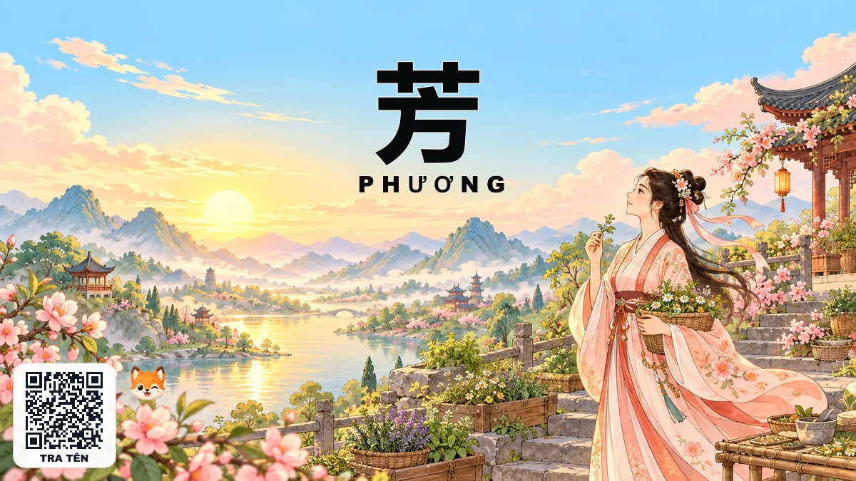 Tên PHƯƠNG Trong Tiếng Trung Là Gì? Ý Nghĩa Tên Phương, Điển Tích & Những Nhân Vật Nổi Tiếng Nhất - FoxHSK
