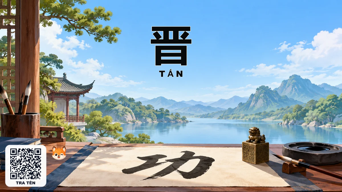 Tên TẤN Trong Tiếng Trung Là Gì? Ý Nghĩa Tên Tấn, Điển Tích & Những Nhân Vật Nổi Tiếng Nhất - FoxHSK