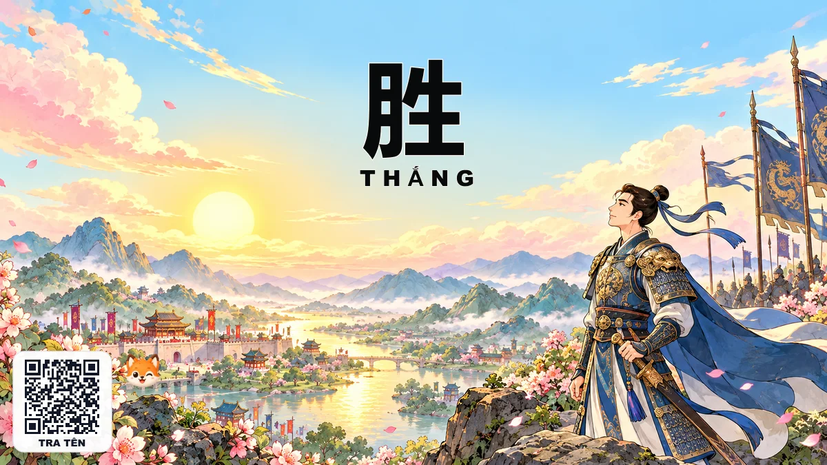 Tên THẮNG Trong Tiếng Trung Là Gì? Ý Nghĩa Tên Thắng, Điển Tích & Những Nhân Vật Nổi Tiếng Nhất - FoxHSK