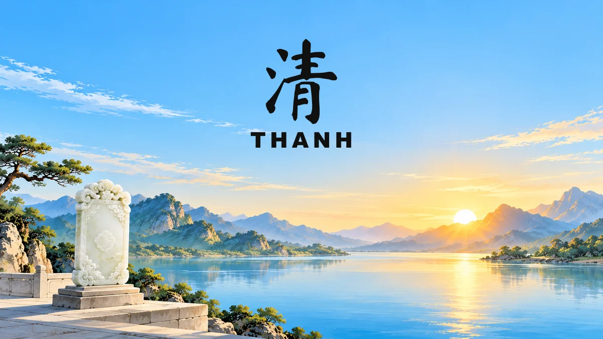 Tên THANH Trong Tiếng Trung Là Gì? Ý Nghĩa Tên Thanh, Điển Tích & Những Nhân Vật Nổi Tiếng Nhất - FoxHSK
