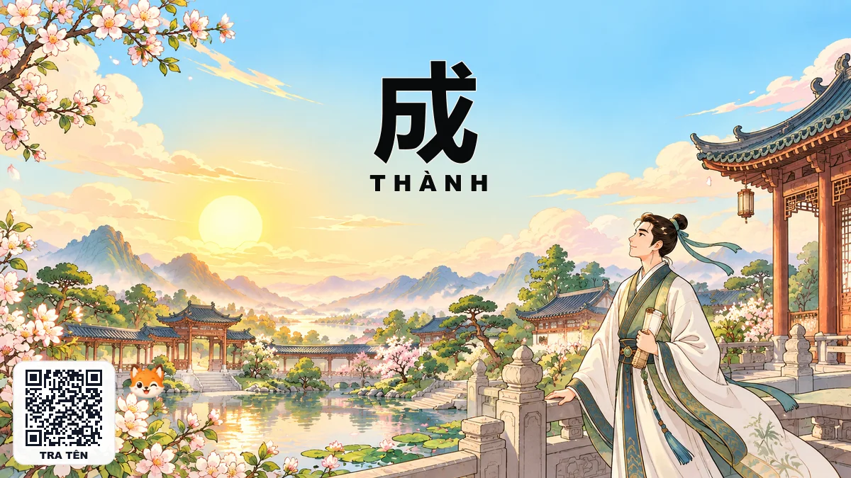Tên THÀNH Trong Tiếng Trung Là Gì? Ý Nghĩa Tên Thành, Điển Tích & Những Nhân Vật Nổi Tiếng Nhất - FoxHSK