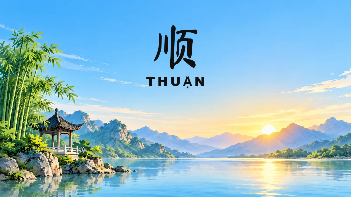 Tên THUẬN Trong Tiếng Trung Là Gì? Ý Nghĩa Tên Thuận, Điển Tích & Những Nhân Vật Nổi Tiếng Nhất - FoxHSK