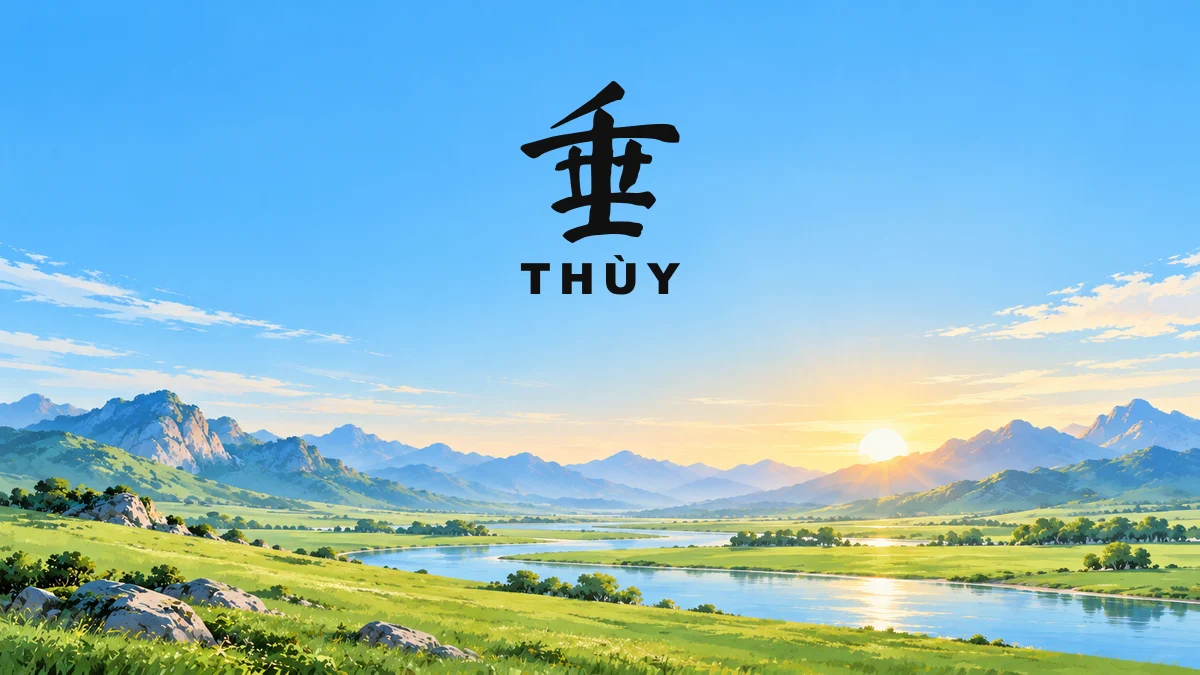 Tên THÙY Trong Tiếng Trung Là Gì? Ý Nghĩa Tên Thùy, Điển Tích & Những Nhân Vật Nổi Tiếng Nhất - FoxHSK