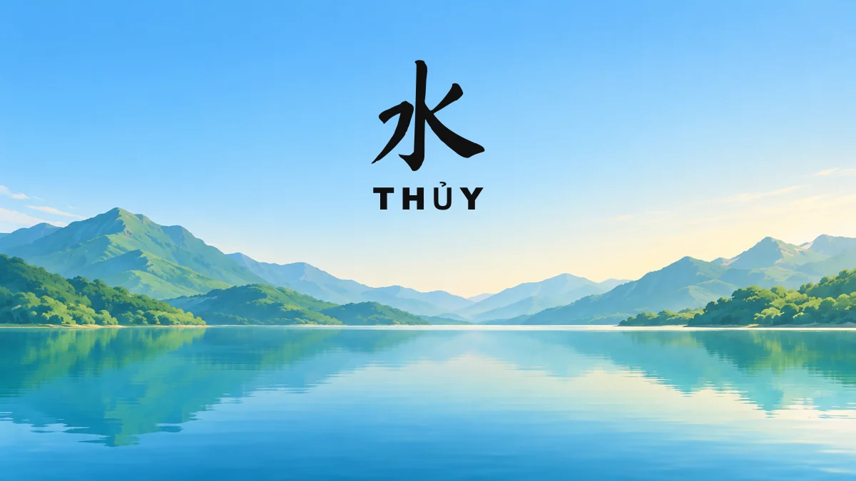 Tên THỦY Trong Tiếng Trung Là Gì? Ý Nghĩa Tên Thủy, Điển Tích & Những Nhân Vật Nổi Tiếng Nhất - FoxHSK