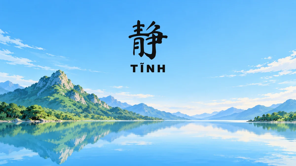 Tên TĨNH Trong Tiếng Trung Là Gì? Ý Nghĩa Tên Tĩnh, Điển Tích & Những Nhân Vật Nổi Tiếng Nhất - FoxHSK