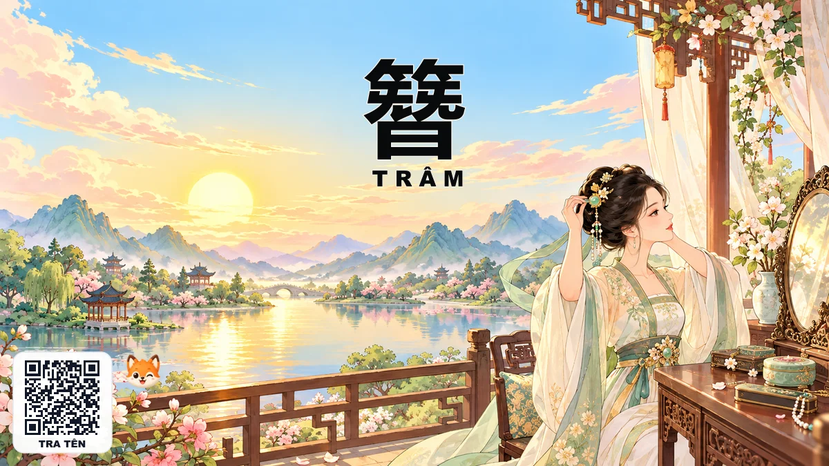 Tên TRÂM Trong Tiếng Trung Là Gì? Ý Nghĩa Tên Trâm, Điển Tích & Những Nhân Vật Nổi Tiếng Nhất - FoxHSK