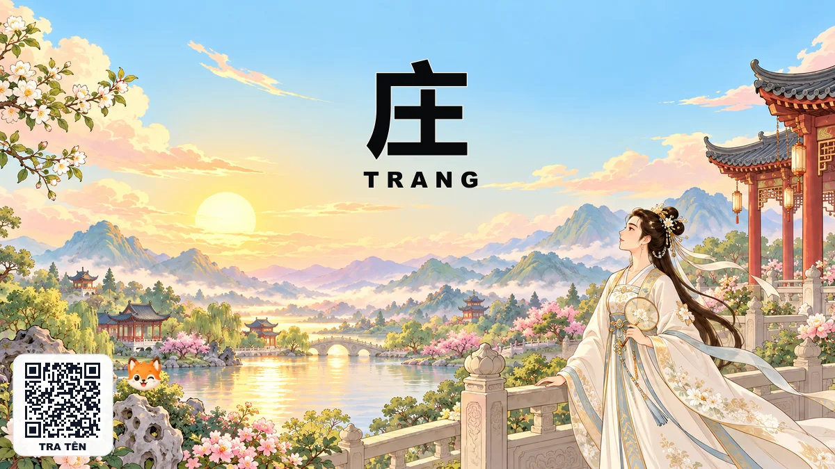 Tên TRANG Trong Tiếng Trung Là Gì? Ý Nghĩa Tên Trang, Điển Tích & Những Nhân Vật Nổi Tiếng Nhất - FoxHSK