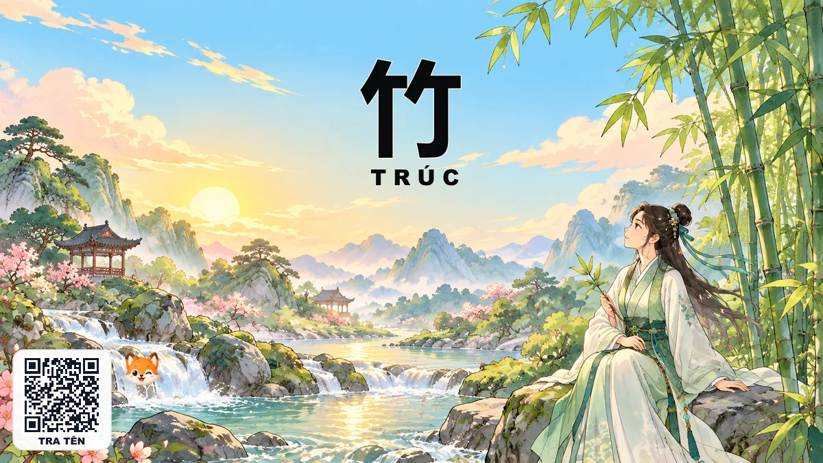 Tên TRÚC Trong Tiếng Trung Là Gì? Ý Nghĩa Tên Trúc, Điển Tích & Những Nhân Vật Nổi Tiếng Nhất - FoxHSK