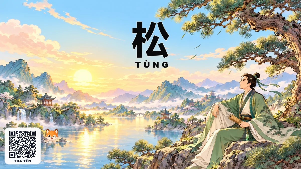 Tên TÙNG Trong Tiếng Trung Là Gì? Ý Nghĩa Tên Tùng, Điển Tích & Những Nhân Vật Nổi Tiếng Nhất | FoxHSK
