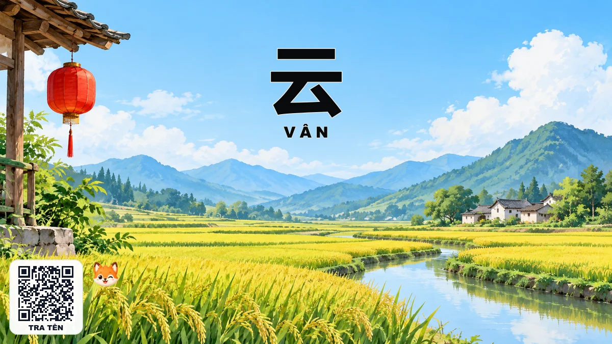 Tên VÂN Trong Tiếng Trung Là Gì? Ý Nghĩa Tên Vân, Điển Tích & Những Nhân Vật Nổi Tiếng Nhất - FoxHSK