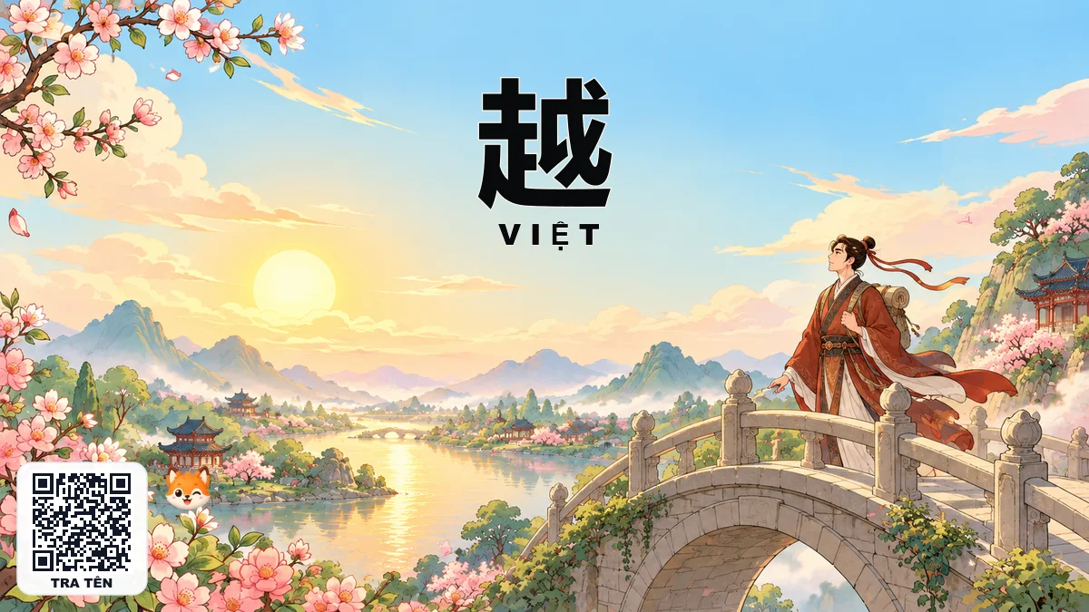 Tên VIỆT Trong Tiếng Trung Là Gì? Ý Nghĩa Tên Việt, Điển Tích & Những Nhân Vật Nổi Tiếng Nhất - FoxHSK