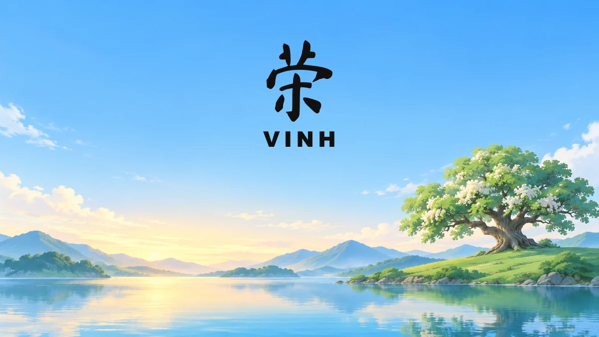 Tên VINH Trong Tiếng Trung Là Gì? Ý Nghĩa Tên Vinh, Điển Tích & Những Nhân Vật Nổi Tiếng Nhất - FoxHSK