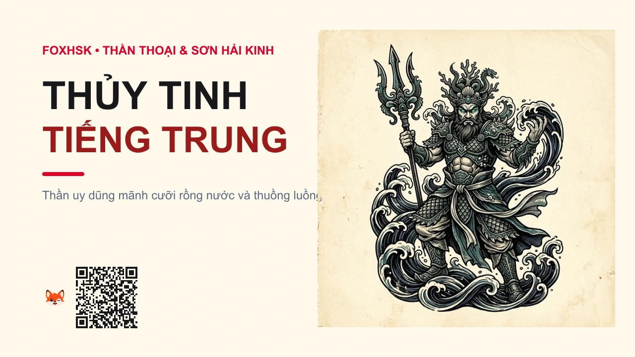 Thủy Tinh Tiếng Trung Là Gì? (水精 - shuǐjīng) • Nguồn Gốc Truyền thuyết Sơn Tinh -, Dấu Ấn Pop Culture & Phương Pháp Hóa Giải - FoxHSK