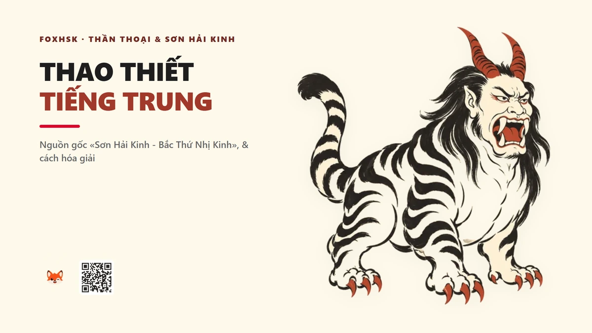 Thao Thiết Tiếng Trung Là Gì? (饕餮 - tāotiè) • Đệ Nhất Hung Thú Sơn Hải Kinh, Biểu Tượng Lòng Tham & Phim The Great Wall - FoxHSK