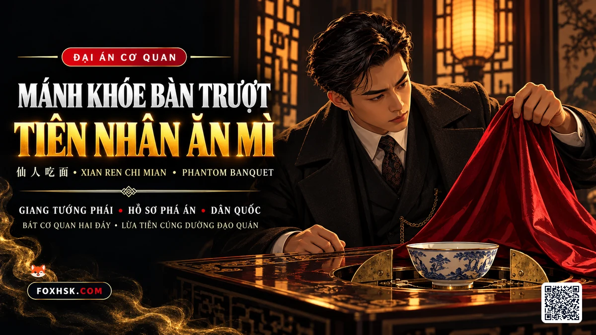 Thuật Tiên Nhân Ăn Mì (仙人吃面): Mánh Khóe Cơ Quan Bàn Trượt Hút Mì Lừa Tiền Cúng Dường Thời Dân Quốc - FoxHSK