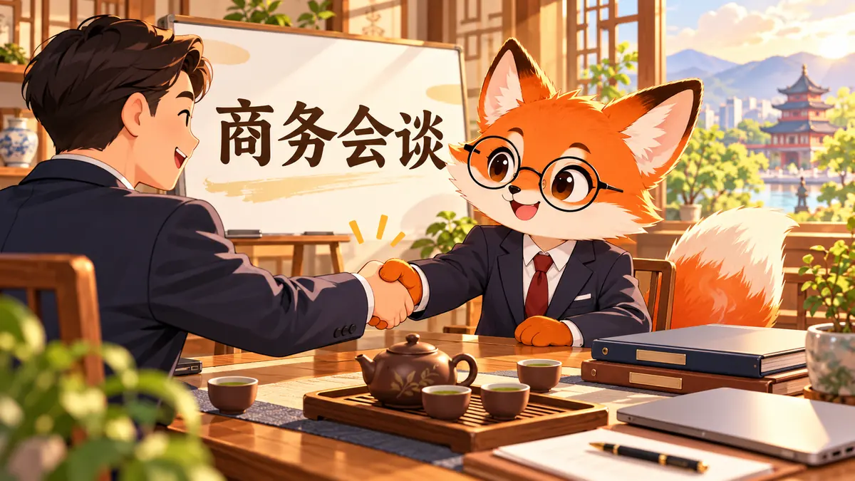 10 Đoạn Hội Thoại & Văn Bản Mẫu Giao Tiếp Tiếng Trung Thương Mại (商务会谈与经贸磋商) Theo Chủ Đề - FoxHSK