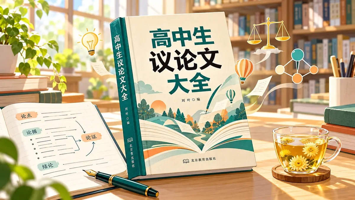 Tải Sách Toàn Tập Văn Nghị Luận Tiếng Trung THPT & Luyện Viết Cao Cấp (高中生议论文大全 – Lưu Diệp Chủ Biên · NXB Giáo Dục Bắc Kinh) - Bản Số Hóa & PDF Miễn Phí - FoxHSK