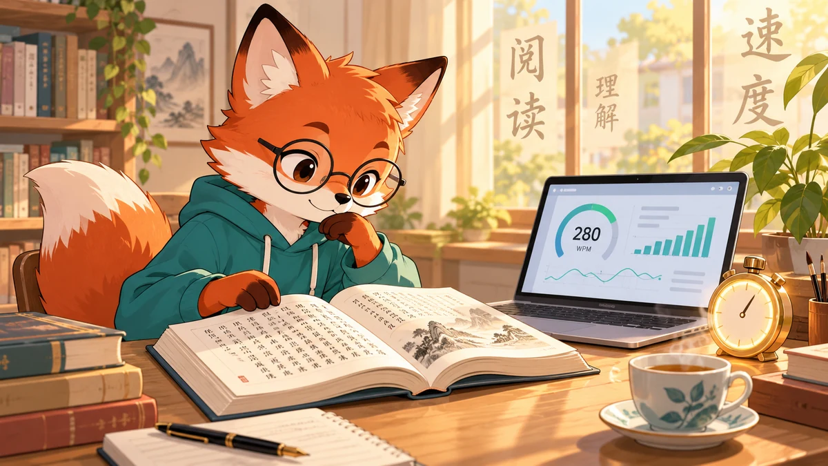 Tốc Độ Đọc Trong Thi HSK & TOCFL: Bí Quyết Đọc Nhanh Tự Động Hóa - FoxHSK