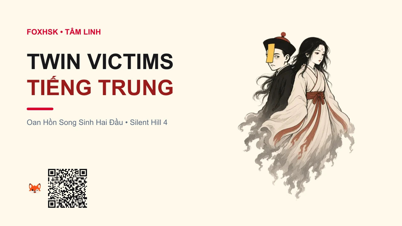 Oan Hồn Song Sinh Hai Đầu (Twin Victims) Tiếng Trung Là Gì? (双头双子怪 - shuāngtóu shuāngzǐguài) • Nguồn Gốc Game Silent Hill 4: The, Dấu Ấn Pop Culture & Phương Pháp Hóa Giải - FoxHSK