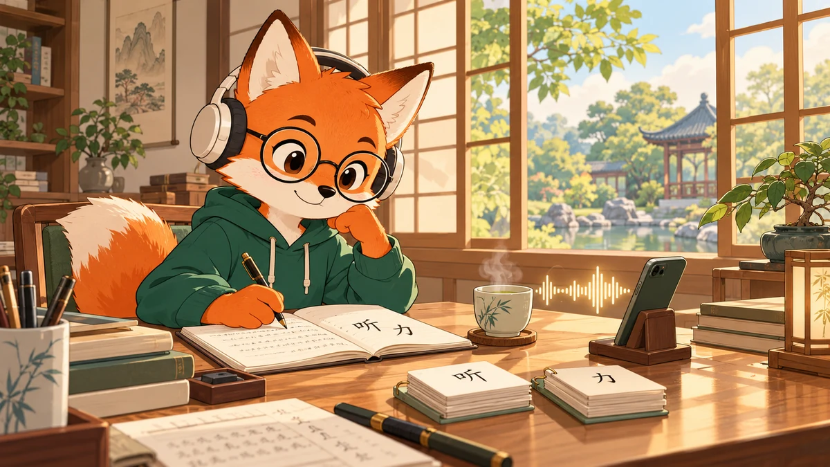 Vượt Qua 'Tīng Bu Dǒng': Cẩm Nang Nâng Cao Kỹ Năng Nghe Hiểu Tiếng Trung Toàn Diện - FoxHSK