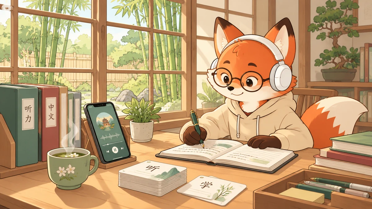 Xây Dựng Thư Viện Âm Thanh Cá Nhân Hóa Để Bứt Phá Kỹ Năng Nghe Tiếng Trung - FoxHSK
