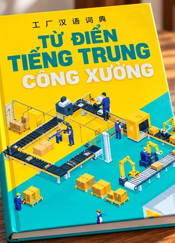 Bìa sách Từ Điển Tiếng Trung Công Xưởng 26 Chuyên Ngành